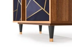 Storyz Buffet Bleu 3 Portes L 94 Cm -Boutique Maisons du Monde buffet bleu 3 portes l 94 cm 10