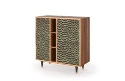 Storyz Buffet Bleu 3 Portes L 94 Cm 8 Storyz Buffet Bleu 3 Portes L 94 Cm -Boutique Maisons du Monde buffet bleu 3 portes l 94 cm 2