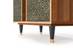 Storyz Buffet Bleu 3 Portes L 94 Cm 10 Storyz Buffet Bleu 3 Portes L 94 Cm -Boutique Maisons du Monde buffet bleu 3 portes l 94 cm 4