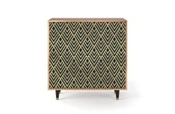 Storyz Buffet Bleu 4 Portes L 94 Cm