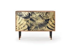 Storyz Buffet Vert Et Jaune 2 Tiroirs Et 2 Portes L 115 Cm 11 Storyz Buffet Vert Et Jaune 2 Tiroirs Et 2 Portes L 115 Cm -Boutique Maisons du Monde buffet bleu et jaune 2 tiroirs et 2 portes l 115 cm jungle vibes