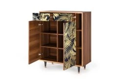 Storyz Buffet Bleu Et Jaune 2 Tiroirs Et 2 Portes L 94 Cm -Boutique Maisons du Monde buffet bleu et jaune 2 tiroirs et 2 portes l 94 cm 17