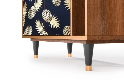 Storyz Buffet Bleu Et Jaune 2 Tiroirs Et 2 Portes L 94 Cm 5 Storyz Buffet Bleu Et Jaune 2 Tiroirs Et 2 Portes L 94 Cm – Image 5