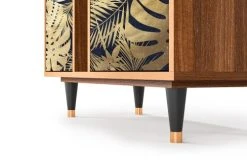 Storyz Buffet Bleu Et Jaune 3 Portes L 94 Cm 10 Storyz Buffet Bleu Et Jaune 3 Portes L 94 Cm -Boutique Maisons du Monde buffet bleu et jaune 3 portes l 94 cm 10