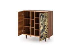 Storyz Buffet Bleu Et Jaune 3 Portes L 94 Cm 11 Storyz Buffet Bleu Et Jaune 3 Portes L 94 Cm -Boutique Maisons du Monde buffet bleu et jaune 3 portes l 94 cm 11