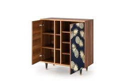 Storyz Buffet Bleu Et Jaune 3 Portes L 94 Cm 11 Storyz Buffet Bleu Et Jaune 3 Portes L 94 Cm -Boutique Maisons du Monde buffet bleu et jaune 3 portes l 94 cm 17