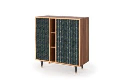 Storyz Buffet Bleu Et Jaune 3 Portes L 94 Cm 8 Storyz Buffet Bleu Et Jaune 3 Portes L 94 Cm -Boutique Maisons du Monde buffet bleu et jaune 3 portes l 94 cm 2