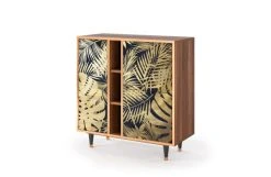 Storyz Buffet Bleu Et Jaune 3 Portes L 94 Cm 8 Storyz Buffet Bleu Et Jaune 3 Portes L 94 Cm -Boutique Maisons du Monde buffet bleu et jaune 3 portes l 94 cm 8