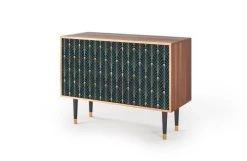Storyz Buffet Bleu Et Jaune 3 Tiroirs Et 1 Porte L 115 Cm -Boutique Maisons du Monde buffet bleu et jaune 3 tiroirs et 1 porte l 115 cm 2