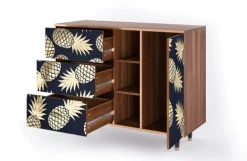 Storyz Buffet Bleu Et Jaune 3 Tiroirs Et 1 Porte L 125 Cm 11 Storyz Buffet Bleu Et Jaune 3 Tiroirs Et 1 Porte L 125 Cm -Boutique Maisons du Monde buffet bleu et jaune 3 tiroirs et 1 porte l 125 cm 14