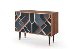 Storyz Buffet Bleu-vert 2 Tiroirs Et 2 Portes L 115 Cm -Boutique Maisons du Monde buffet bleu vert 2 tiroirs et 2 portes l 115 cm 17