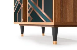 Storyz Buffet Bleu-vert 3 Portes L 94 Cm -Boutique Maisons du Monde buffet bleu vert 3 portes l 94 cm 28