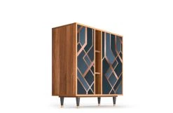 Storyz Buffet Bleu-vert 3 Portes L 94 Cm -Boutique Maisons du Monde buffet bleu vert 3 portes l 94 cm 3