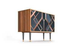 Storyz Buffet Bleu-vert 3 Tiroirs Et 1 Porte L 115 Cm -Boutique Maisons du Monde buffet bleu vert 3 tiroirs et 1 porte l 115 cm 9