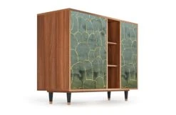 Storyz Buffet Bleu-vert 3 Tiroirs Et 1 Porte L 125 Cm -Boutique Maisons du Monde buffet bleu vert 3 tiroirs et 1 porte l 125 cm 13