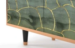 Storyz Buffet Bleu-vert 4 Portes L 94 Cm 10 Storyz Buffet Bleu-vert 4 Portes L 94 Cm -Boutique Maisons du Monde buffet bleu vert 4 portes l 94 cm 11