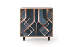 Storyz Buffet Bleu-vert 4 Portes L 94 Cm