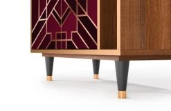 Storyz Buffet Bordeaux 2 Tiroirs Et 2 Portes L 94 Cm 10 Storyz Buffet Bordeaux 2 Tiroirs Et 2 Portes L 94 Cm -Boutique Maisons du Monde buffet bordeaux 2 tiroirs et 2 portes l 94 cm 4