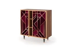 Storyz Buffet Bordeaux 3 Portes L 94 Cm 8 Storyz Buffet Bordeaux 3 Portes L 94 Cm -Boutique Maisons du Monde buffet bordeaux 3 portes l 94 cm 2