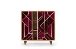 Storyz Buffet Bordeaux 3 Portes L 94 Cm