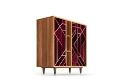 Storyz Buffet Bordeaux 3 Portes L 94 Cm 9 Storyz Buffet Bordeaux 3 Portes L 94 Cm -Boutique Maisons du Monde buffet bordeaux 3 portes l 94 cm 3