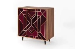 Storyz Buffet Bordeaux 4 Portes L 94 Cm 8 Storyz Buffet Bordeaux 4 Portes L 94 Cm -Boutique Maisons du Monde buffet bordeaux 4 portes l 94 cm 2