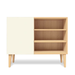 Kulile Buffet Compact En Blanc Sable