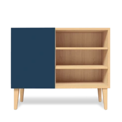 Kulile Buffet Compact En Bleu Nuit