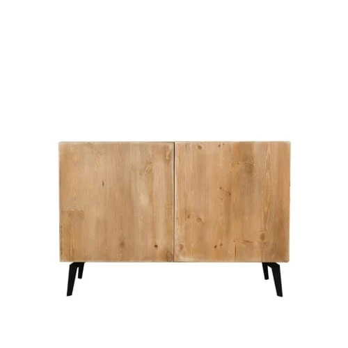 Dendro Buffet Contemporain 2 Portes Bois Massif 1 Dendro Buffet Contemporain 2 Portes Bois Massif