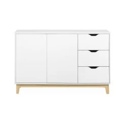 Alice's Garden Buffet De Rangement Blanc, Pieds Bois 8 Alice's Garden Buffet De Rangement Blanc, Pieds Bois -Boutique Maisons du Monde buffet de rangement blanc pieds bois 2