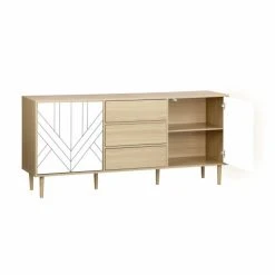 Alice's Garden Buffet De Rangement Bois & Blanc 9 Alice's Garden Buffet De Rangement Bois & Blanc -Boutique Maisons du Monde buffet de rangement bois blanc 3