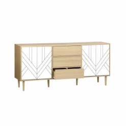 Alice's Garden Buffet De Rangement Bois & Blanc 10 Alice's Garden Buffet De Rangement Bois & Blanc -Boutique Maisons du Monde buffet de rangement bois blanc 4