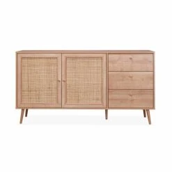 Alice's Garden Buffet De Rangement Naturel En Cannage 150 X 39 X 79cm -Boutique Maisons du Monde buffet de rangement naturel en cannage 150 x 39 x 79cm 3