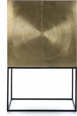 Alternative view of Thai Natura Buffet Design 2 Portes Couleur Doré