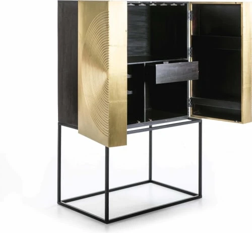 Thai Natura Buffet Design 2 Portes Couleur Doré 3 Thai Natura Buffet Design 2 Portes Couleur Doré – Image 3