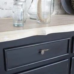 BOIS DESSUS BOIS DESSOUS Buffet En Acajou Et Teck Massif 150 Cm -Boutique Maisons du Monde buffet en acajou et teck massif 150 cm 2