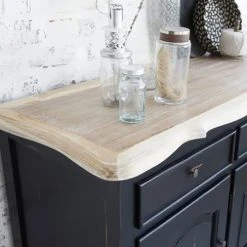 BOIS DESSUS BOIS DESSOUS Buffet En Acajou Et Teck Massif 150 Cm -Boutique Maisons du Monde buffet en acajou et teck massif 150 cm 3