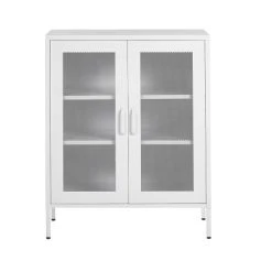 Beliani Buffet En Acier Blanc 8 Beliani Buffet En Acier Blanc -Boutique Maisons du Monde buffet en acier blanc 2