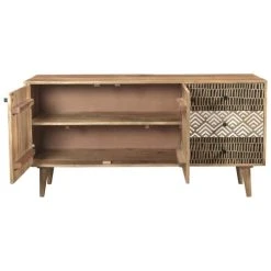 Rendez Vous Déco Buffet En Bois 2 Portes 3 Tiroirs à Motifs 10 Rendez Vous Déco Buffet En Bois 2 Portes 3 Tiroirs à Motifs -Boutique Maisons du Monde buffet en bois 2 portes 3 tiroirs a motifs 4