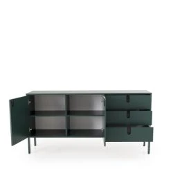 Tenzo Buffet En Bois 2 Portes 3 Tiroirs L171cm Vert Kaki 10 Tenzo Buffet En Bois 2 Portes 3 Tiroirs L171cm Vert Kaki -Boutique Maisons du Monde buffet en bois 2 portes 3 tiroirs l171cm vert kaki 4