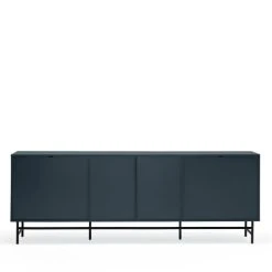 TEULAT Buffet En Bois 2 Portes 8 Tiroirs L212cm Bleu Pétrole -Boutique Maisons du Monde buffet en bois 2 portes 8 tiroirs l212cm bleu petrole 5
