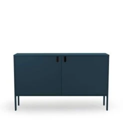 Tenzo Buffet En Bois 2 Portes L148cm Bleu Canard