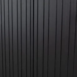 WOOOD Buffet En Bois 7 Niches L200cm Noir -Boutique Maisons du Monde buffet en bois 7 niches l200cm noir 4