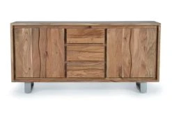 GINER Y COLOMER Buffet En Bois D'acacia Et Métal