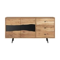Rendez Vous Déco Buffet En Bois D'acacia Massif Et Métal