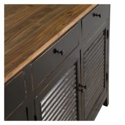 Rendez Vous Déco Buffet En Bois De Cèdre Recyclé Effet Vieilli Noir 10 Rendez Vous Déco Buffet En Bois De Cèdre Recyclé Effet Vieilli Noir -Boutique Maisons du Monde buffet en bois de cedre recycle effet vieilli noir 4