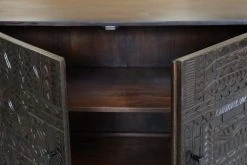 GINER Y COLOMER Buffet En Bois De Manguier Et Pieds En Métal Noyer Foncé 6 GINER Y COLOMER Buffet En Bois De Manguier Et Pieds En Métal Noyer Foncé -Boutique Maisons du Monde buffet en bois de manguier et pieds en metal noyer fonce 2