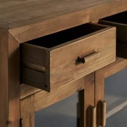 Lastdeco Buffet En Bois De Marron 160x42x76 -Boutique Maisons du Monde buffet en bois de marron 160x42x76 4