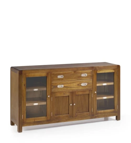 MOYCOR Buffet En Bois De Mindi Marron L150 1 MOYCOR Buffet En Bois De Mindi Marron L150