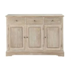 Maisons Du Monde Buffet En Bois De Paulownia L 130 Cm